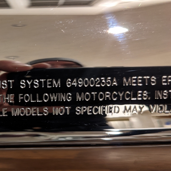 Harley Davidson slip on exhaust mufflers for touri - Picture 8 of 8